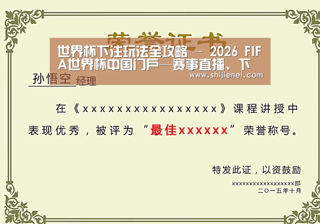 gzseo_关键词荣誉证书二